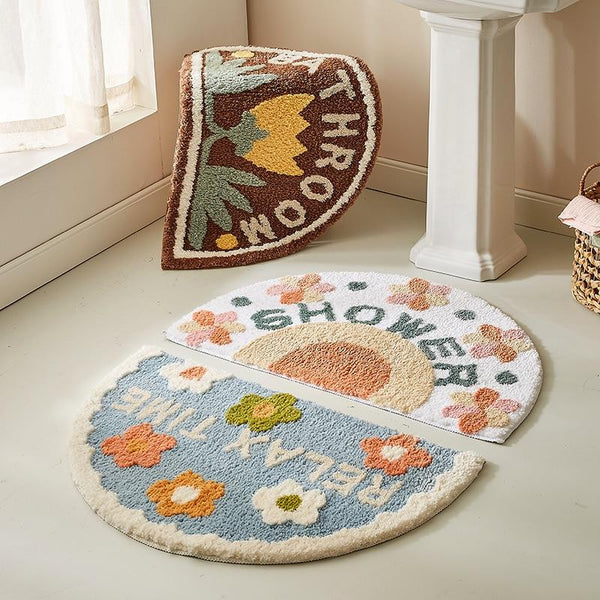 Floral Time Bath Mat