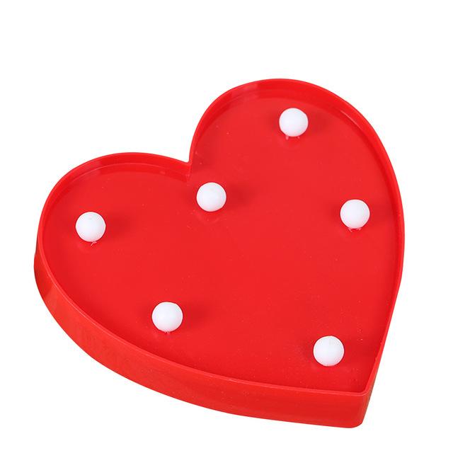 Love Heart Lamp - The Decor House